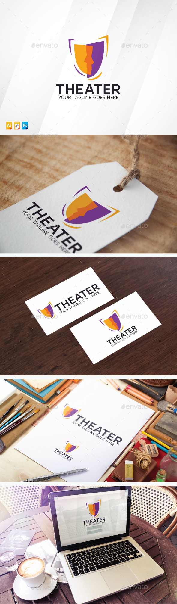 Theater Logo - Humans Logo Templates
