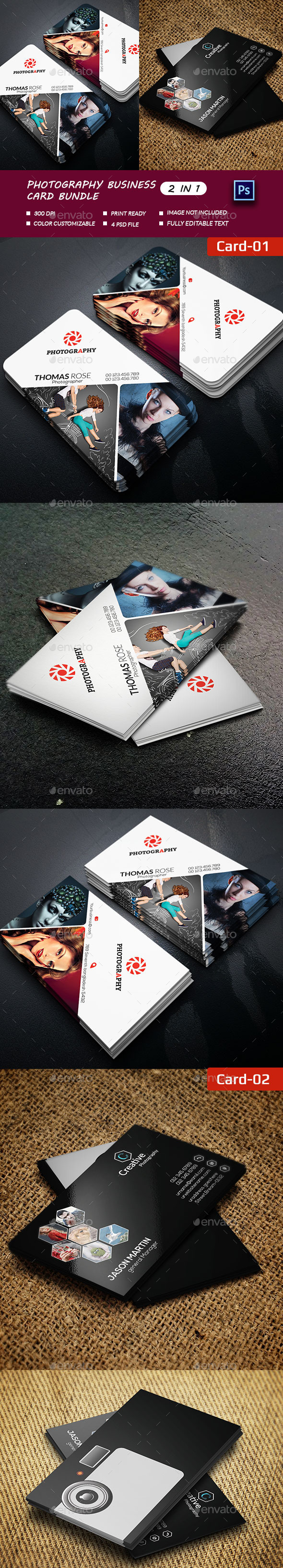 Photography Business card Bundle Photography Business card Bundle