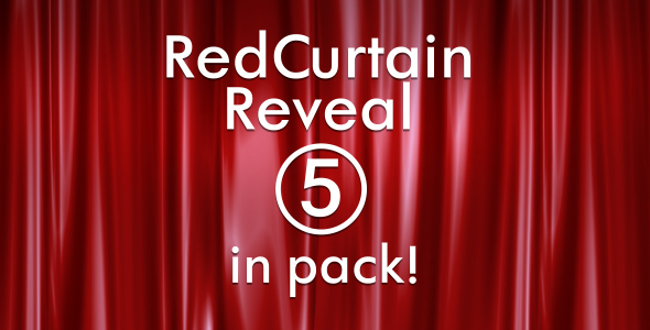 Red Curtain Reveal Pack
