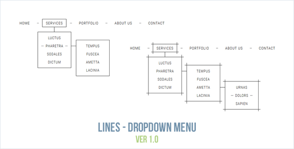 Lines - Dropdown - CodeCanyon 13082144