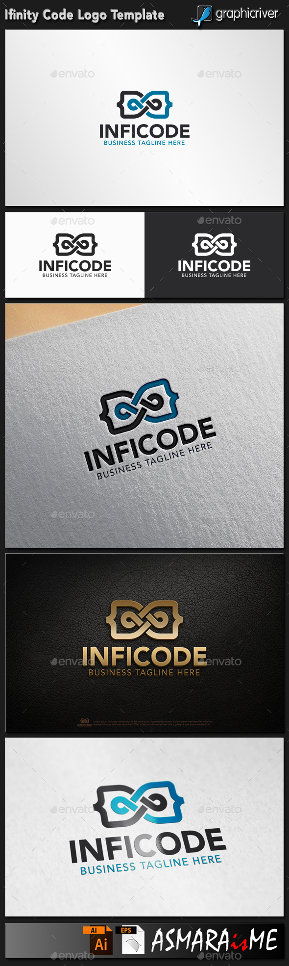 Infinity Code - Abstract Logo Templates