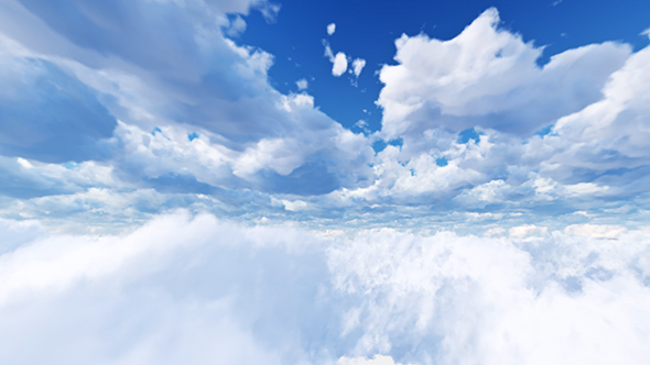 Flight Through The Clouds, Motion Graphics | VideoHive