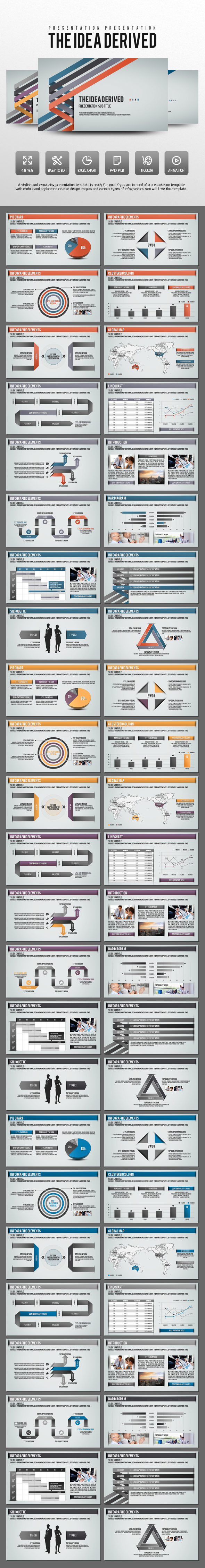 The Idea Derived - Abstract PowerPoint Templates