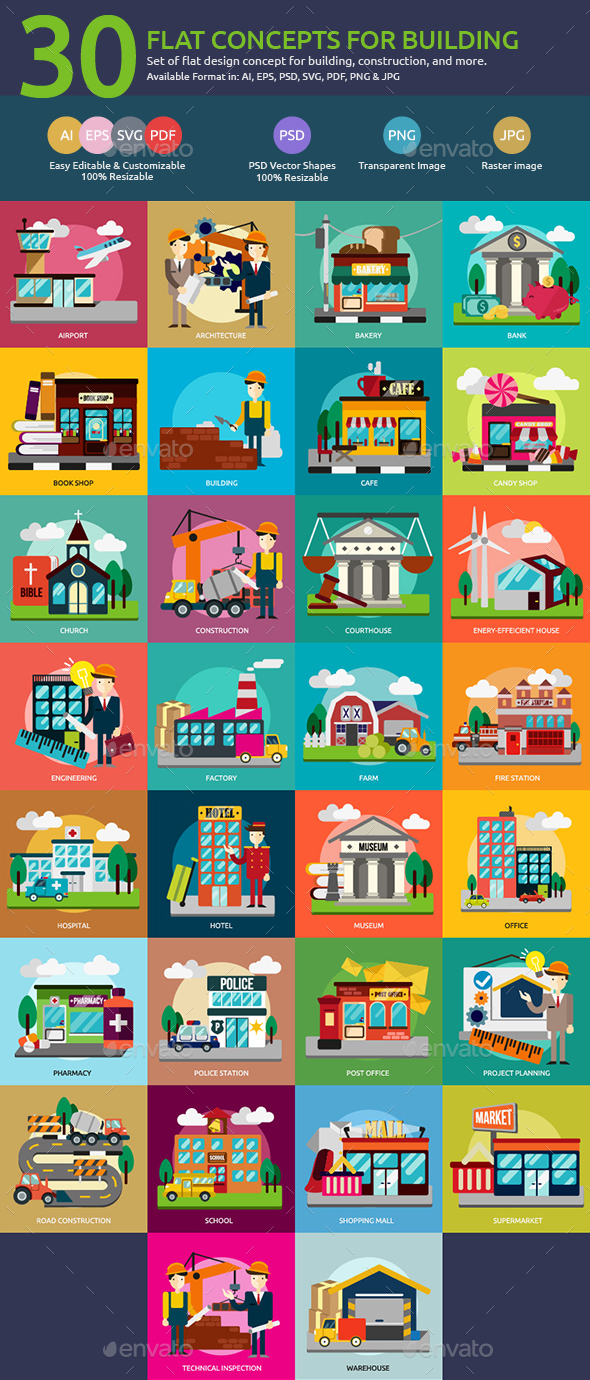 Flat Concepts for Building & Construction Flat Concepts for Building & Construction