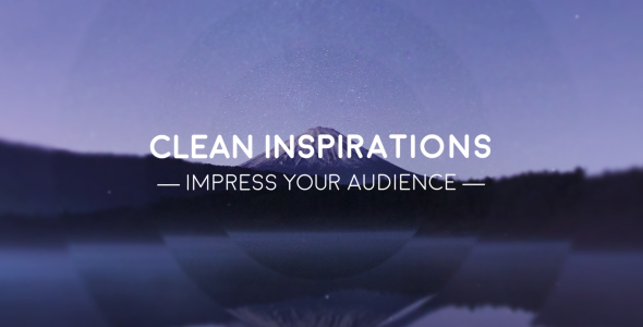 Clean Inspirations - VideoHive 13084458