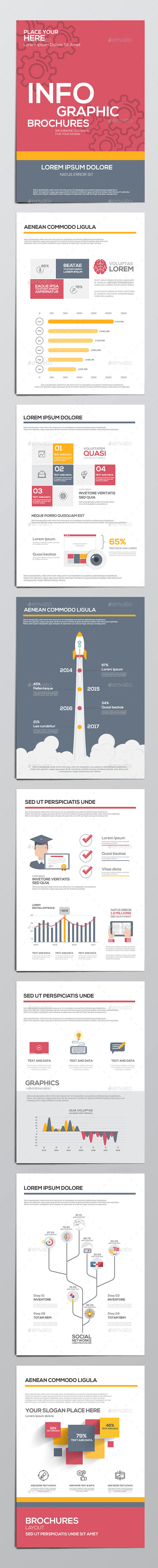 Infographics Elements for Corporate Brochures Infographics Elements for Corporate Brochures
