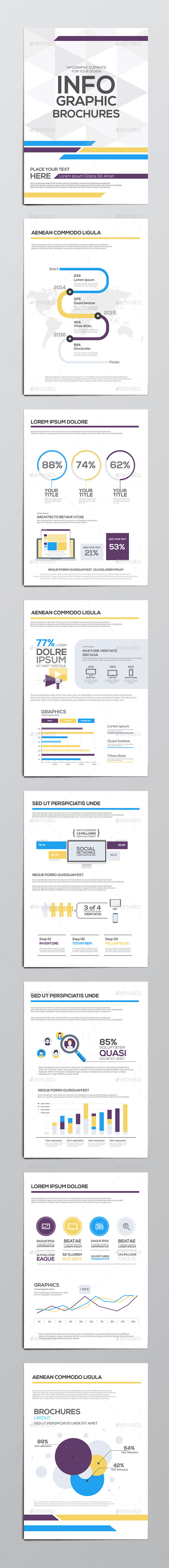Infographics Elements for Corporate Brochures Infographics Elements for Corporate Brochures