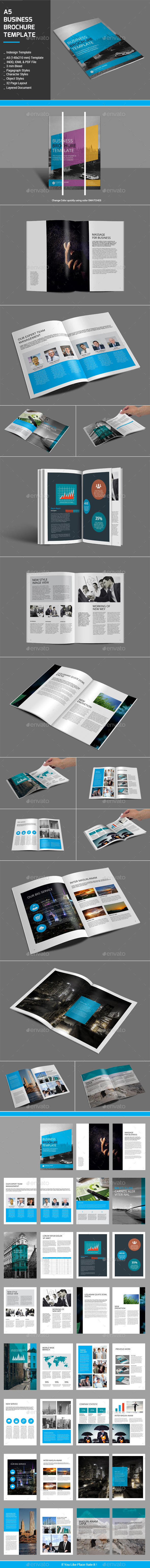 A5 Business Brochure Templates - Corporate Brochures