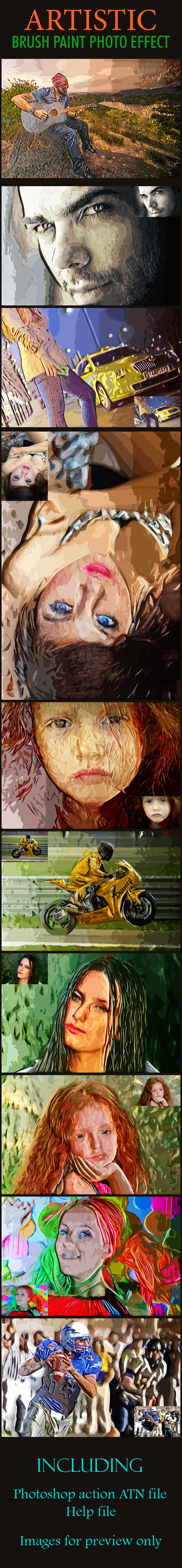 Artistic Paint Photo Effect Artistic Paint Photo Effect