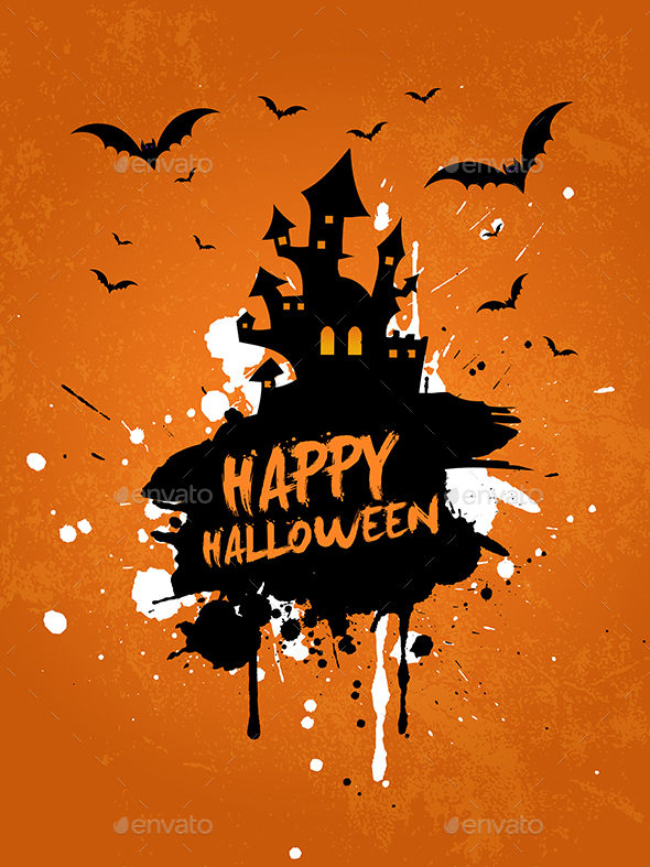 Grunge Halloween Background - Halloween Seasons/Holidays