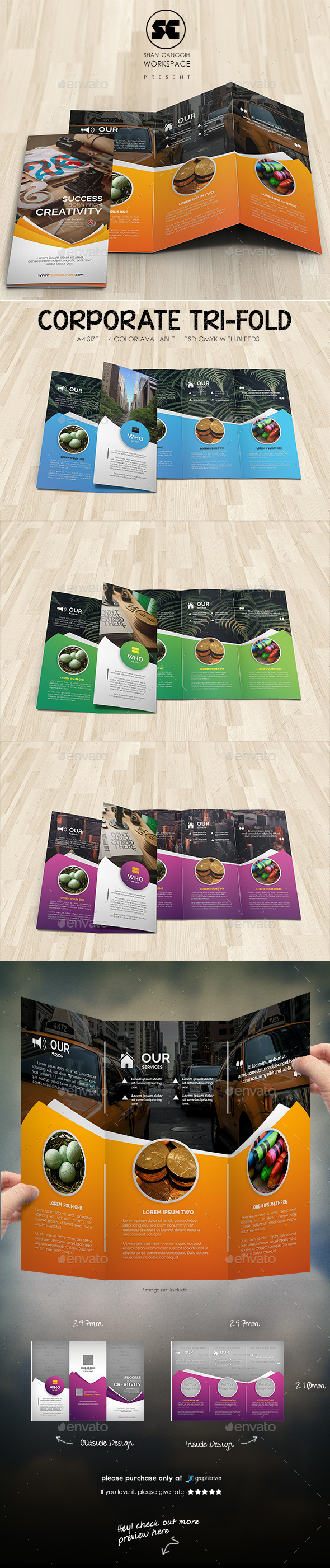 Creative Corporate Tri-Fold Creative Corporate Tri-Fold