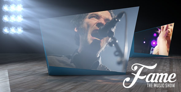Fame Music Show - VideoHive 13090620