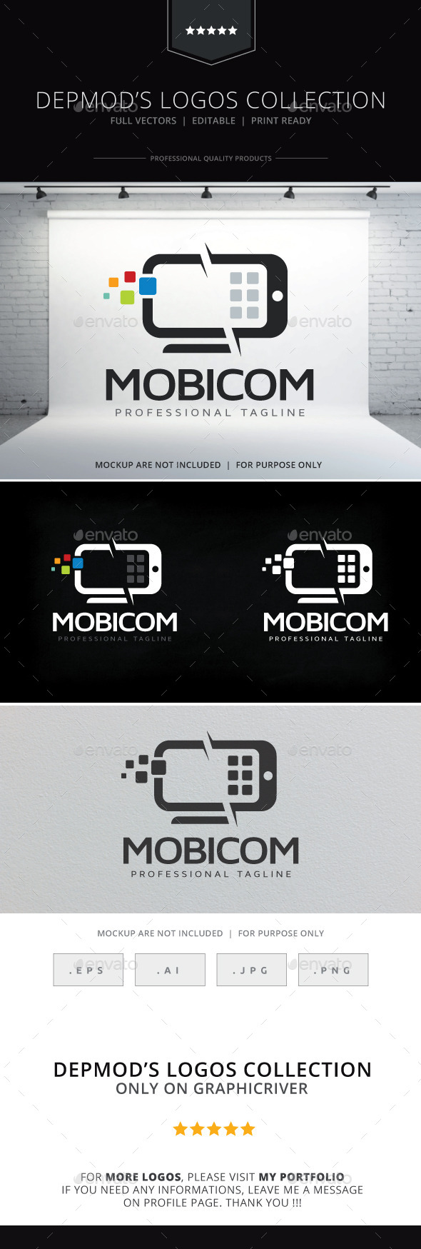 Mobicom Logo - Objects Logo Templates