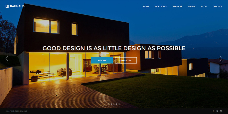 architecture portfolio template
