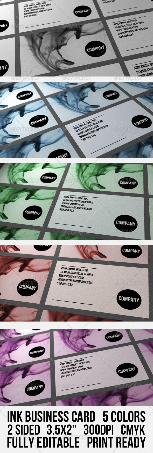 INK BUSINESS CARD - Creative Business Cards