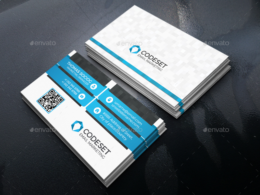 Marketing Business Card, Print Templates | GraphicRiver