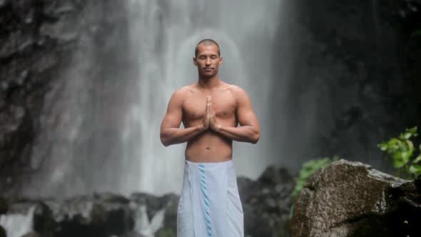 Man At Waterfall 9 alt