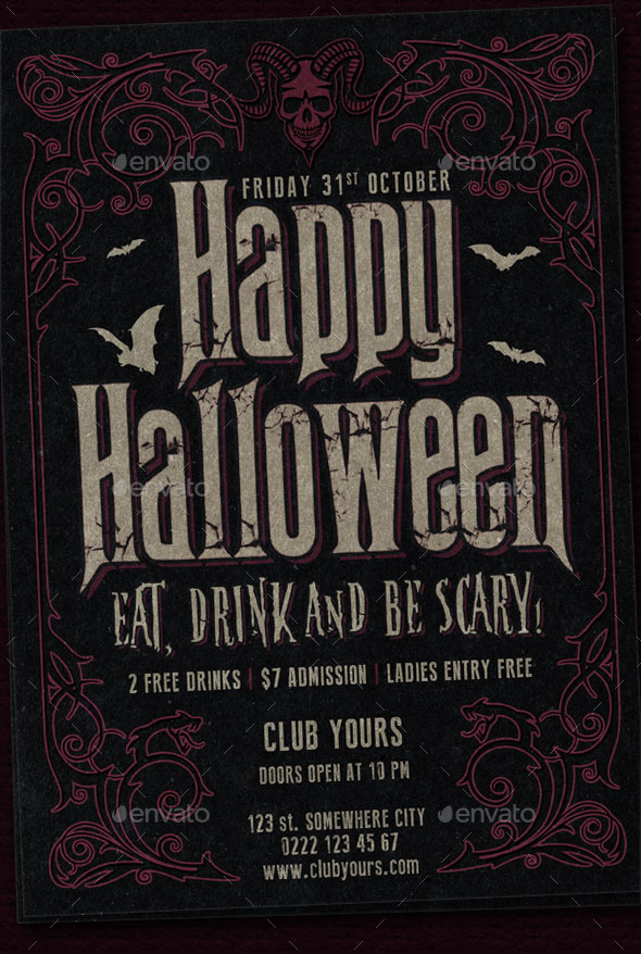 Halloween Party Flyer - Events Flyers