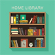 Home Library, Vectors | GraphicRiver