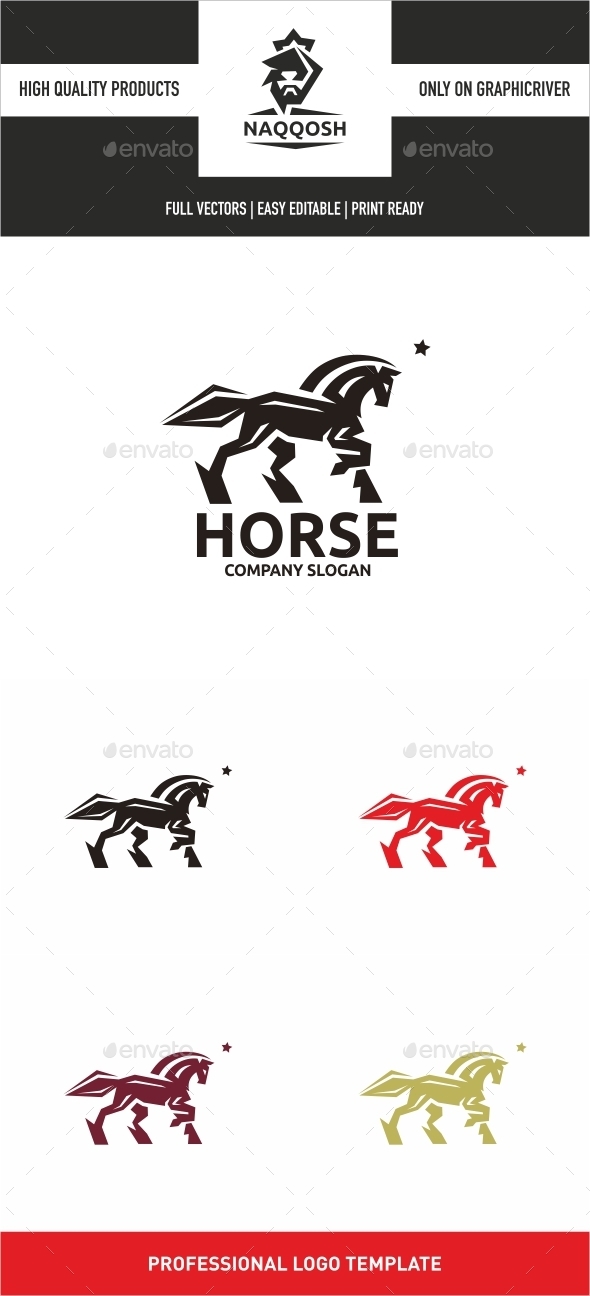 Horse - Animals Logo Templates