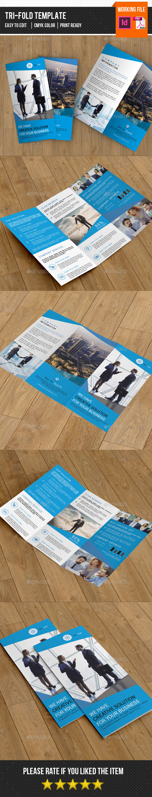 Corporate Trifold Brochure-V254 - Corporate Brochures