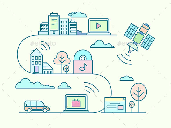 Communication And Connection Concept - Computers Technology