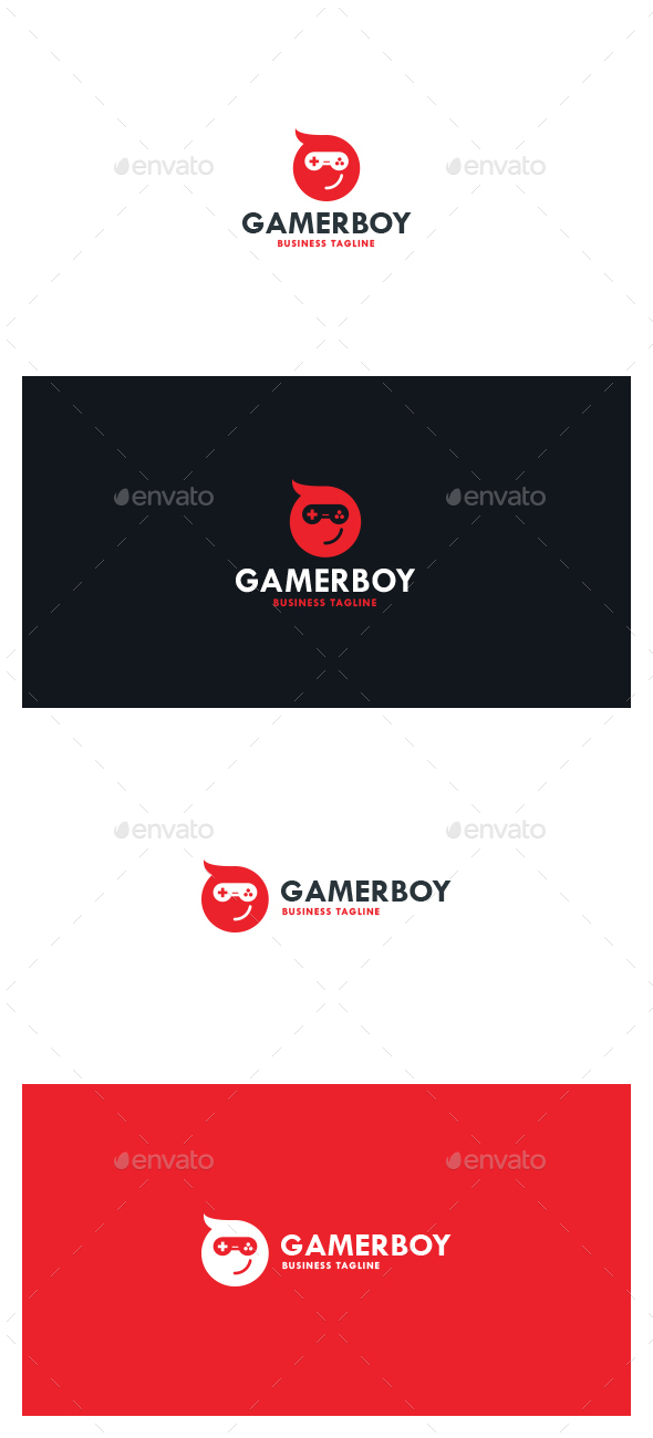 Gamer Boy Logo