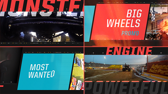 Big Wheels Promo - VideoHive 13101906