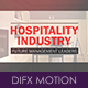 Hospitality Industry TV Spot - VideoHive Item for Sale