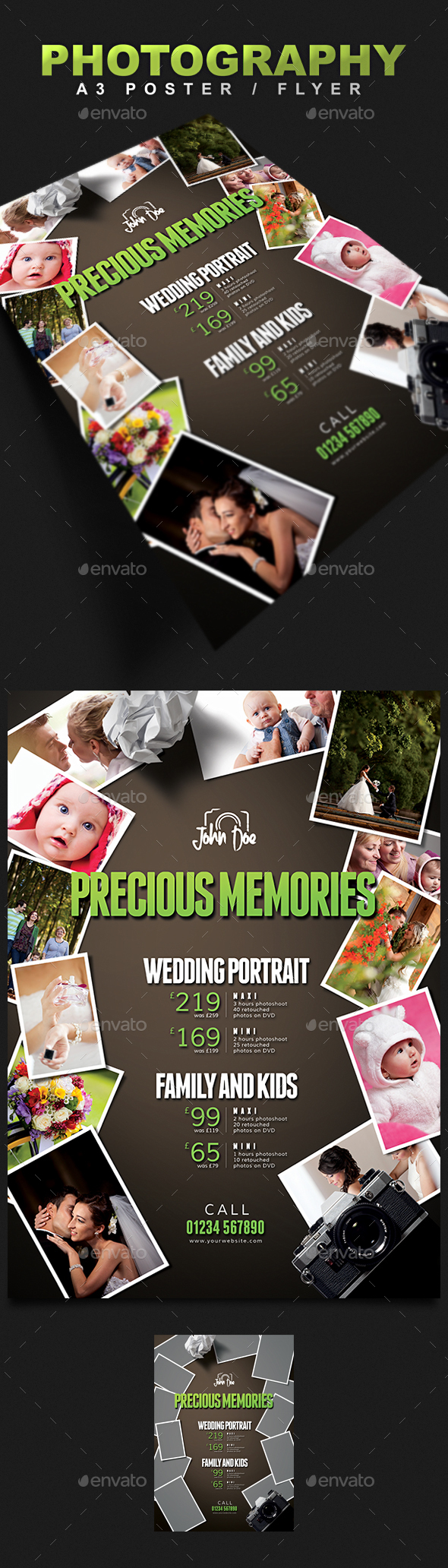 A3 Photography Poster / Flyer - Corporate Flyers