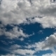 Clouds Moving In The Blue Sky. - VideoHive Item for Sale