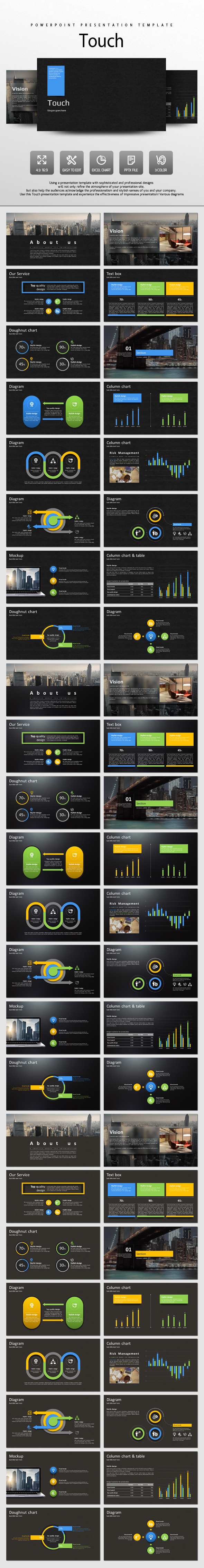 Touch - PowerPoint Templates Presentation Templates