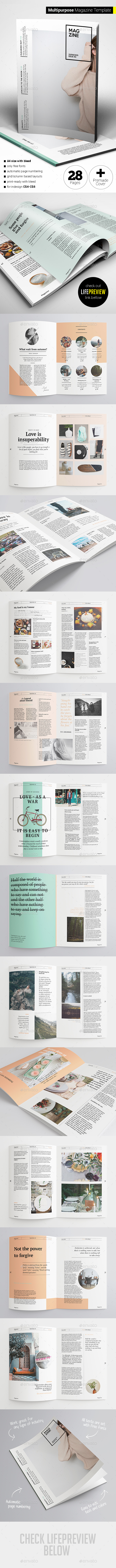 Multipurpose Magazine - Magazines Print Templates