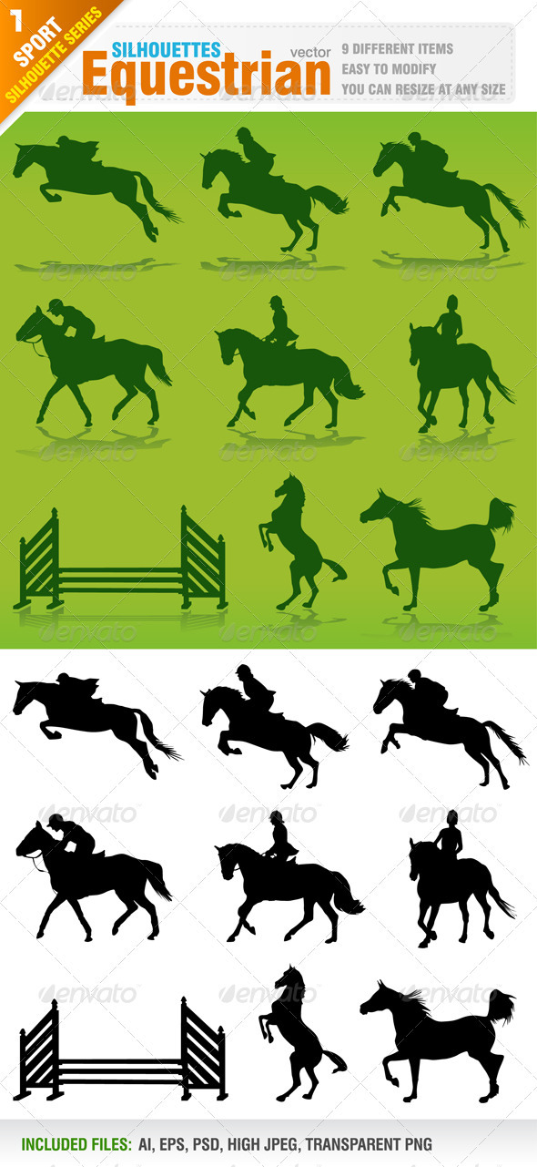 Equestrian Silhouettes