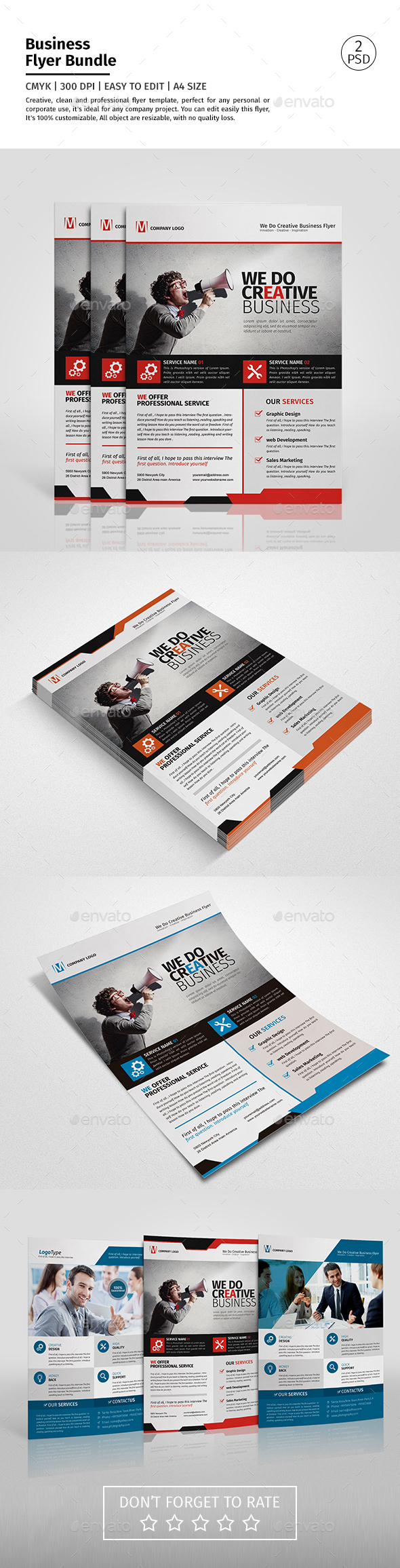 Corporate Flyer Bundle 05 - Corporate Flyers