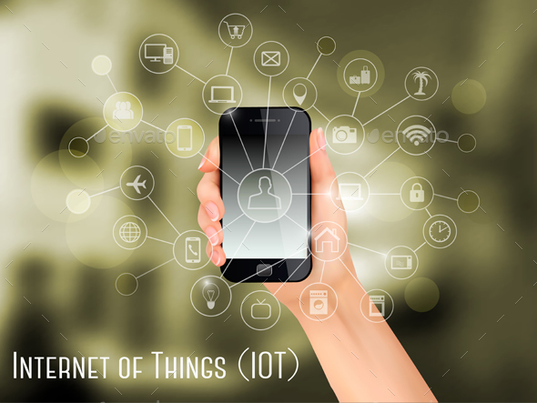 Hand Holding A Smartphone Revealing A Net Hand Holding A Smartphone Revealing A Net