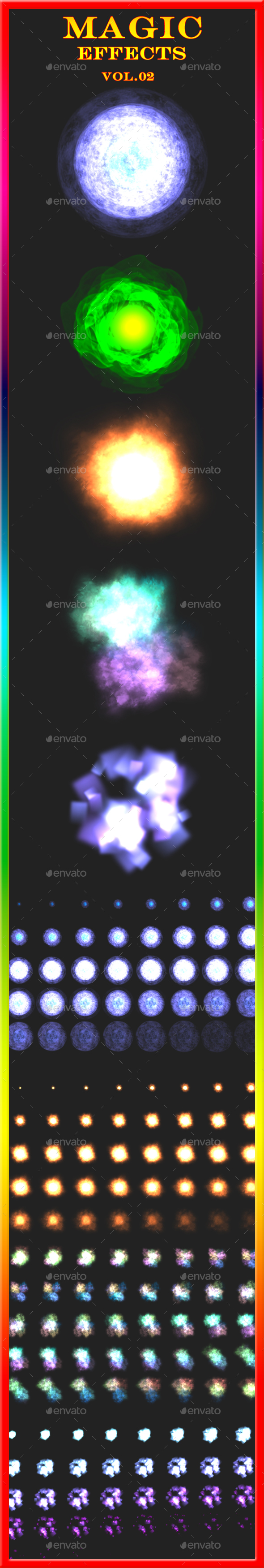 Magic Effects Vol.02 - Sprites Game Assets