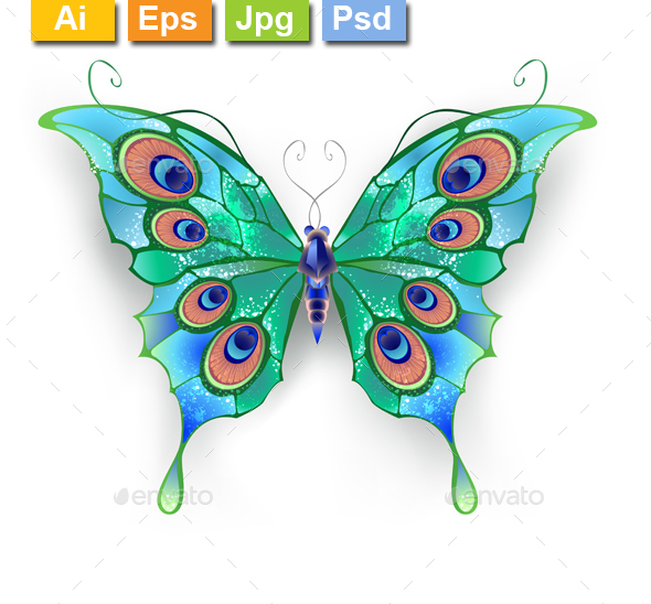 Green Butterfly - Miscellaneous Characters