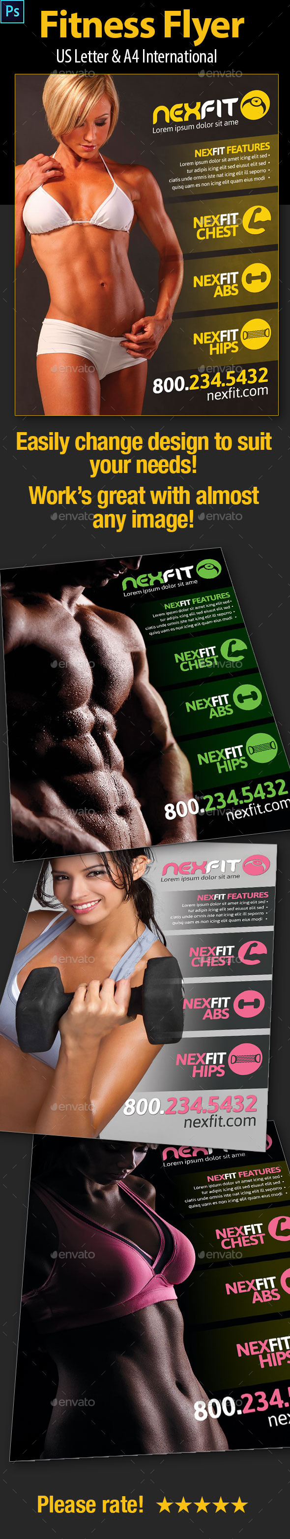 Fitness/Workout Flyer - Miscellaneous Events