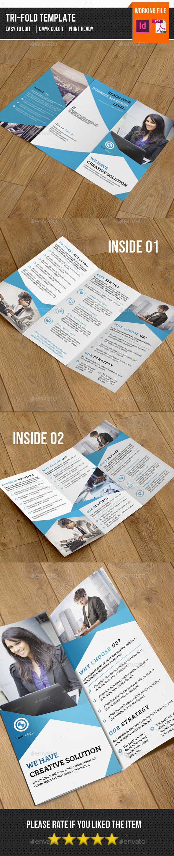Corporate Trifold Brochure-V257 - Corporate Brochures