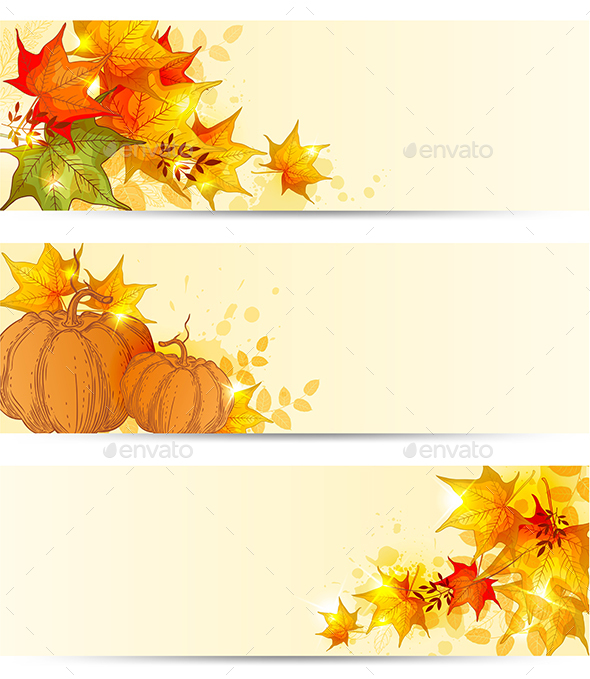 Autumn Horizontal Backgrounds - Seasons Nature