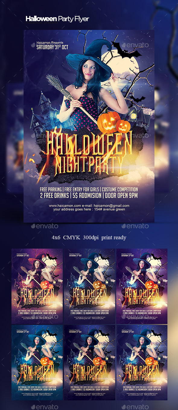 Halloween Party Flyer