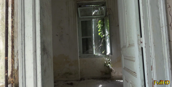 Old Window in Abandoned House