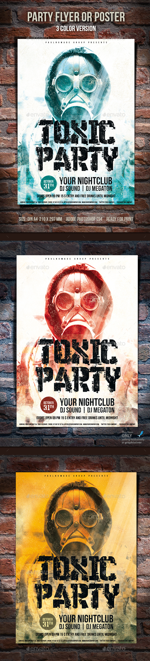 Party Flyer - Clubs & Parties Events