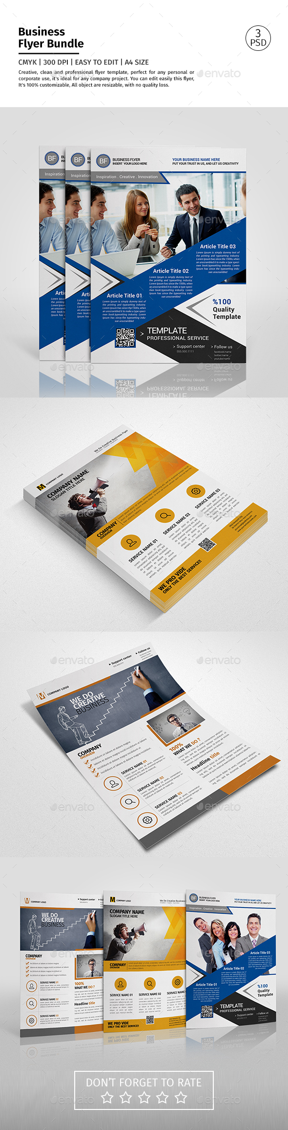 Corporate Flyer Bundle 07 - Corporate Flyers