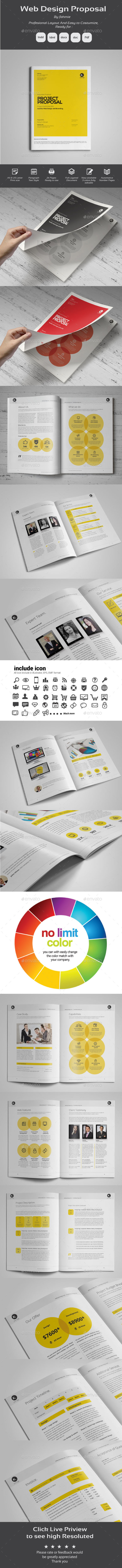 Web Design Proposal - Proposals & Invoices Stationery
