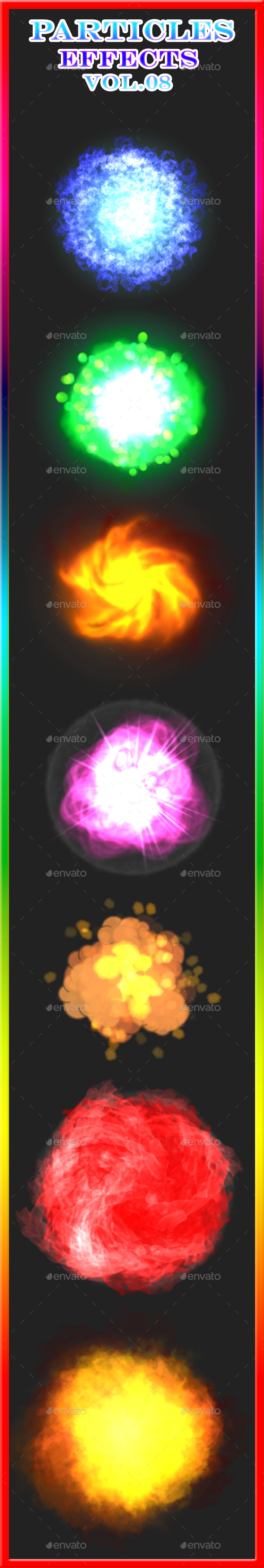 Particles Effects Vol.08 - Sprites Game Assets