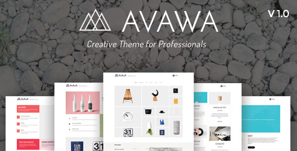 Avawa - Creative - ThemeForest 12521163