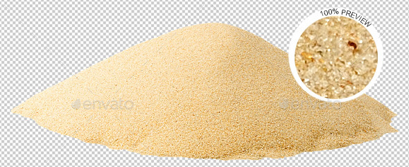 Pile of Sand - Nature & Animals Isolated Objects