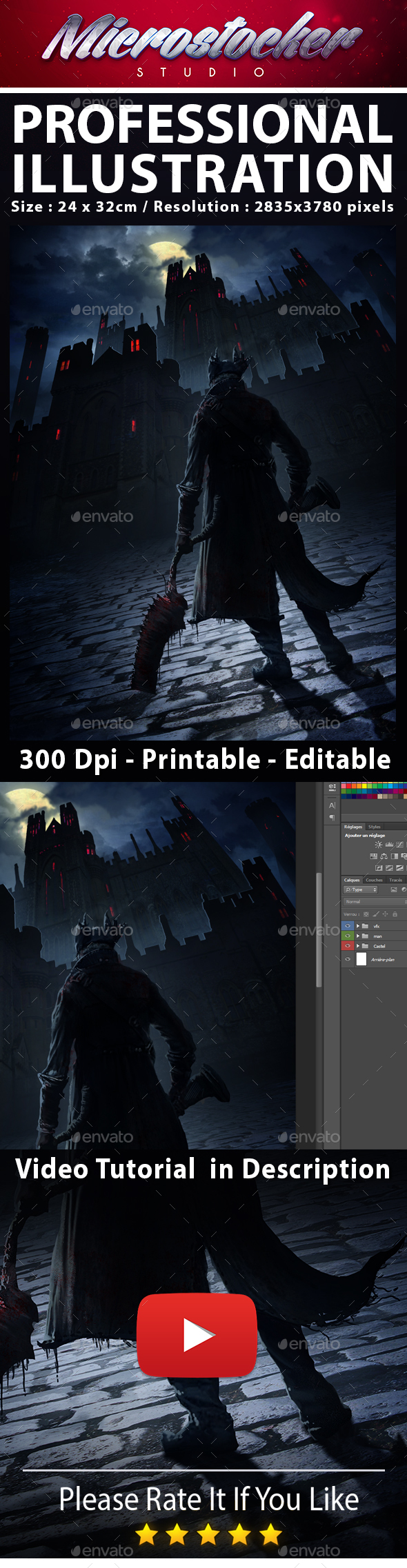 Dark Castle Illustration Dark Castle Illustration